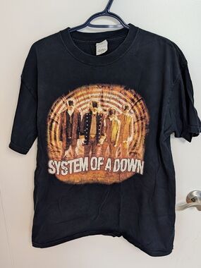 System Of A Down North American Tour 2005 T-Shirt - Men's Large